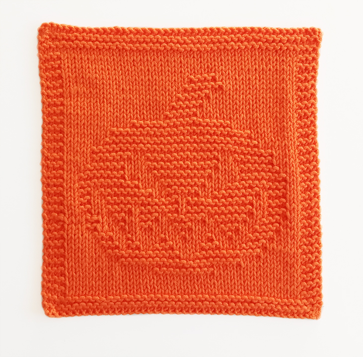 HALLOWEEN PUMPKIN knitting pattern beginner level Oh La Lana