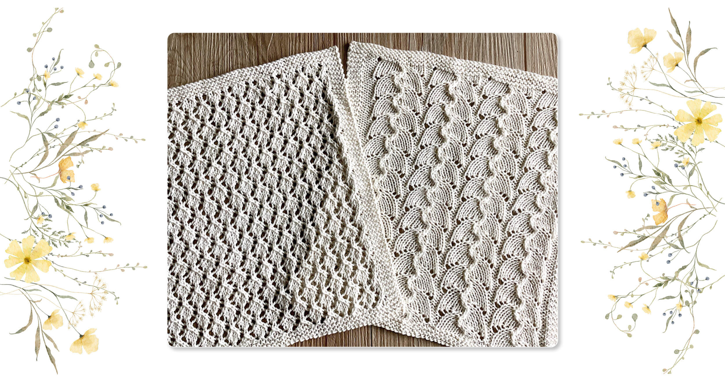 Lace into Spring: Clues 4 & 5 (Buds and Vines) | Oh La Lana!
