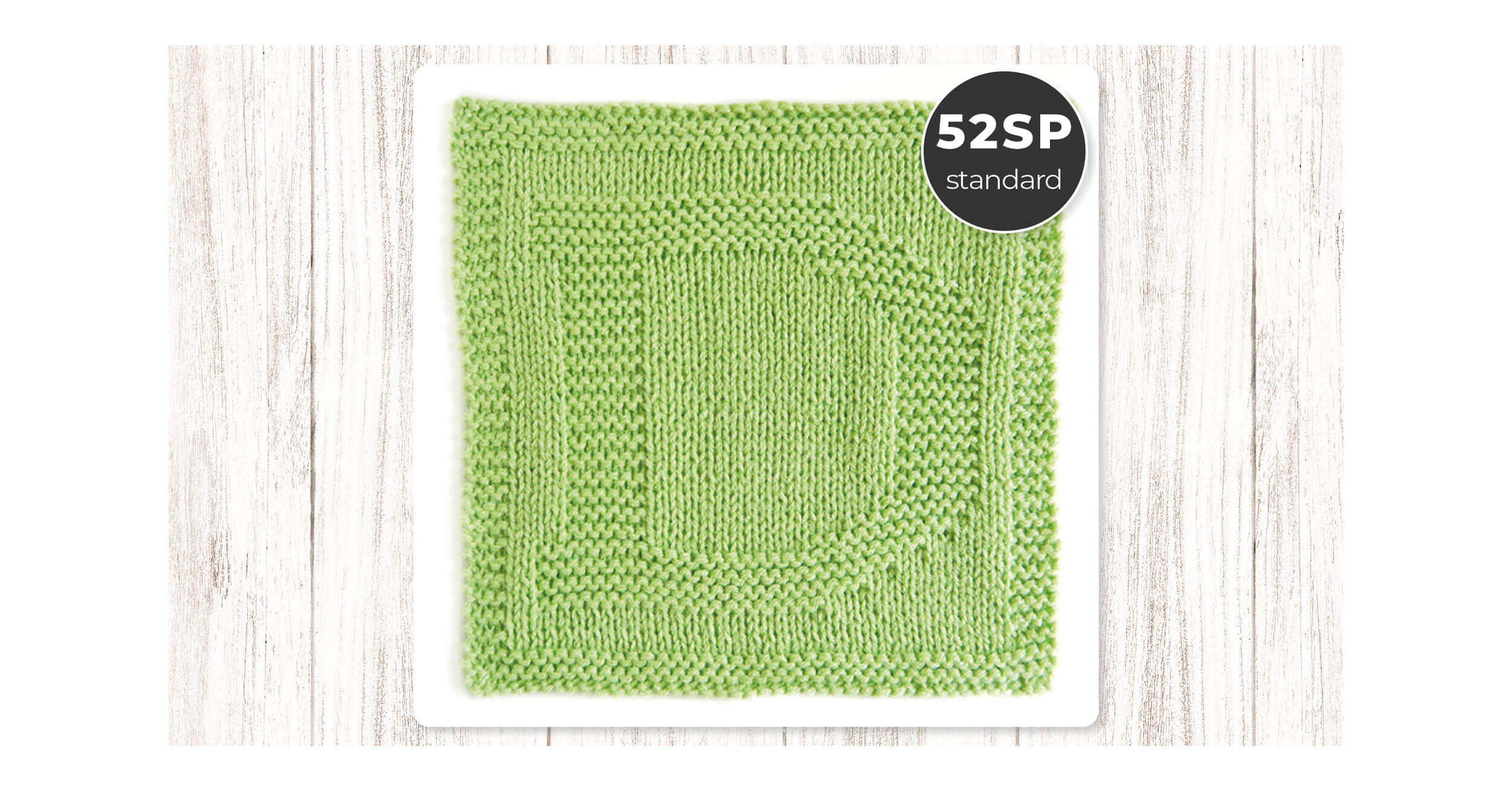 Easy Classic Letter D dishcloth: Free Alphabet Knitting pattern