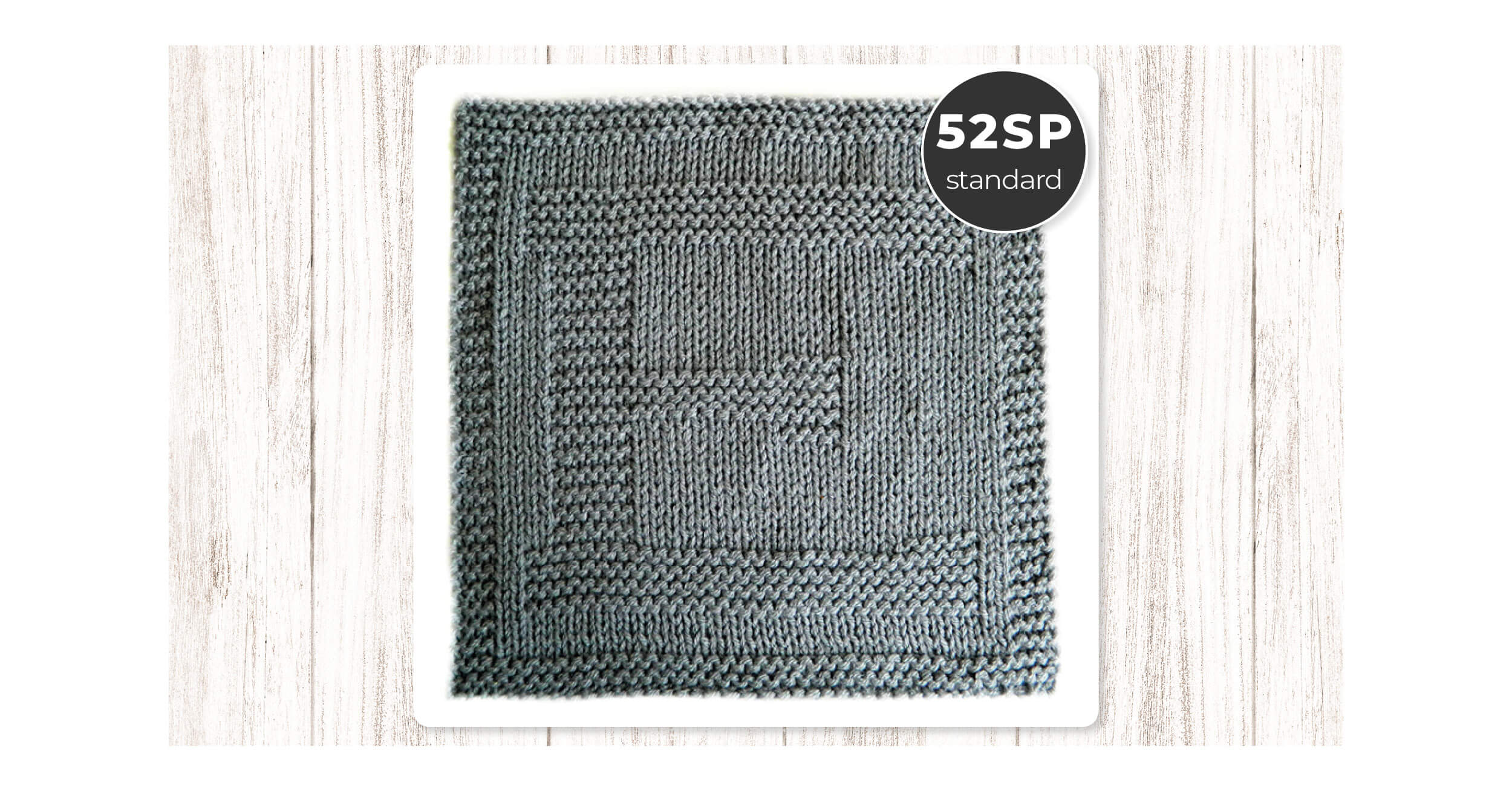 Classic Letter E knitting pattern: Free traditional letter E block