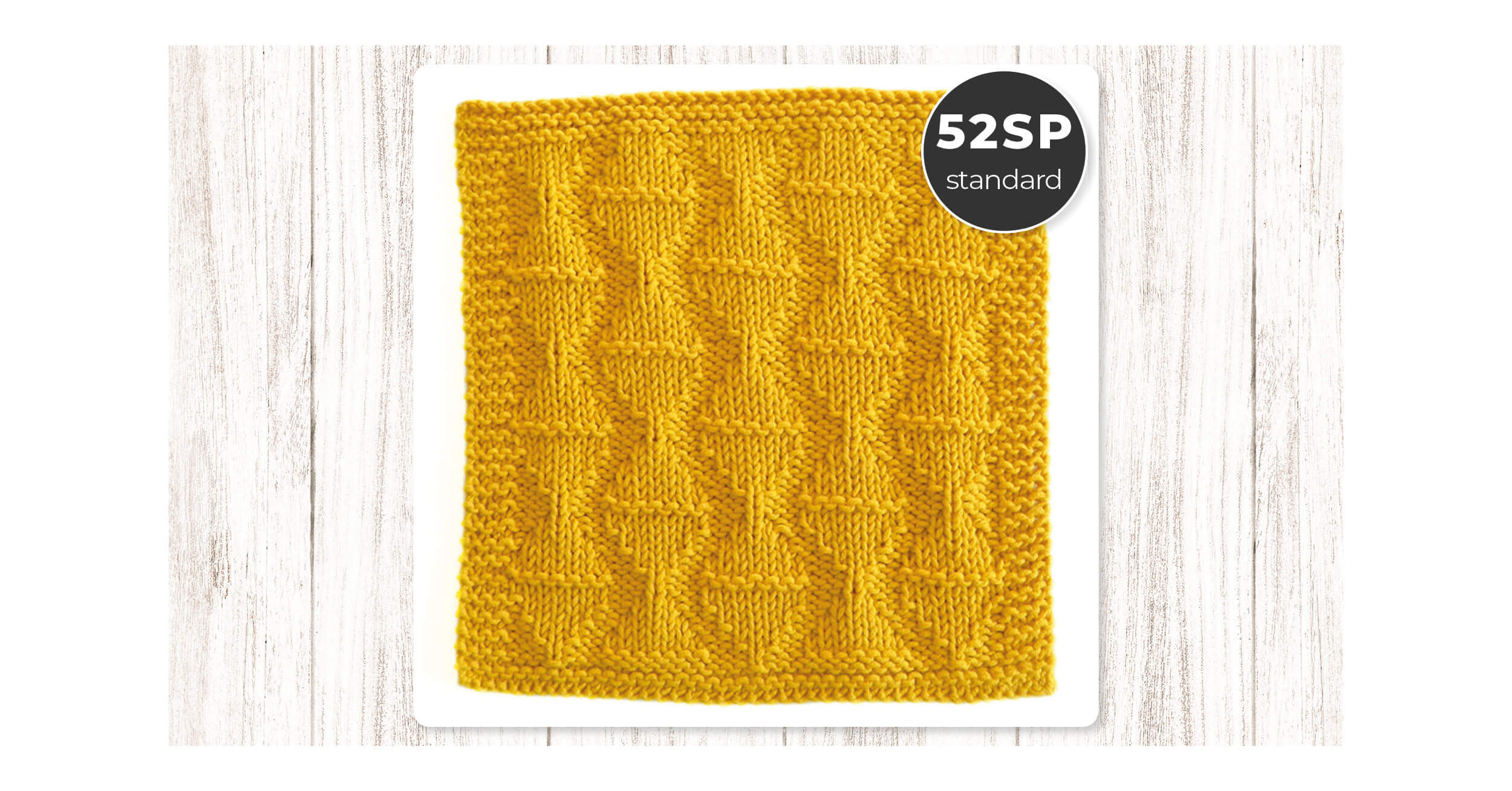 Free Hourglass dishcloth knitting pattern: Easy Knit and Purl